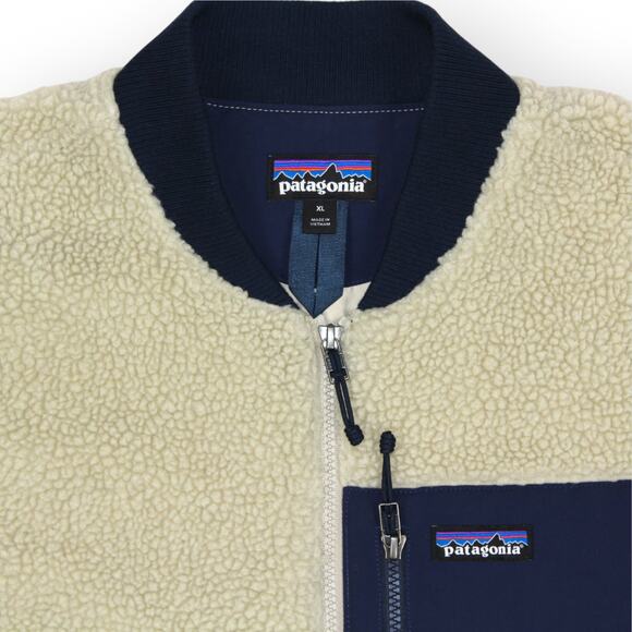 XL Patagonia M's Retro-X Bomber Jacket Fleece 22830FA19 PLCN Pelican - Picture 3 of 12